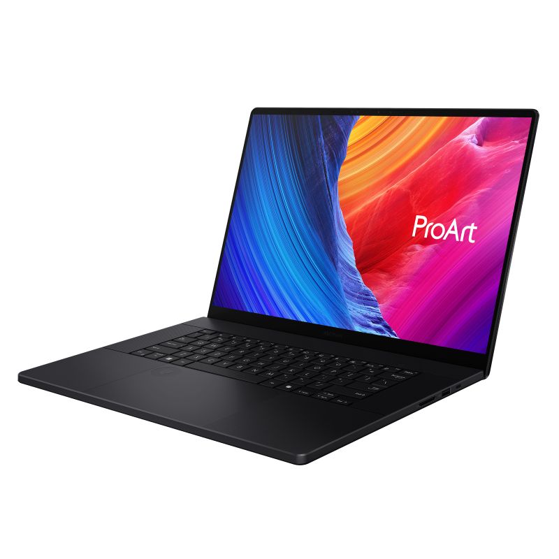 Laptop ASUS ProArt P16 H7606WX-SE056X, 16 inch 3840 x 2400 Touchscreen, AMD Ryzen AI 9 HX 370 (12 C / 24 T, 2.0 GHz - 5.1 GHz, 36 MB cache, 54 W), 64 GB LPDDR5X, 2 TB SSD, nVidia GeForce RTX 5090, Windows 11 Pro, Tastatura English, Negru