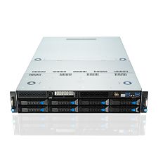 Server ASUS ESC4000A-E11, Rack 2U, fara procesor,  Intel socket 4677  max 280 W, fara memorie, Fara, 8 x LFF, Fara, 2 x 2200 W