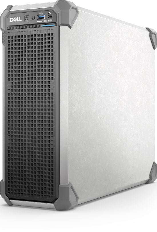 Server DELL PowerEdge T160, Tower, Intel Xeon 6315P (4 C / 4 T, 2.80 GHz - 4.70 GHz, 12 MB cache, 55 W), 16 GB DDR5 ECC, 1 x 2 TB HDD, Fara, 3 LFF + 2 SFF, Fara, 300 W