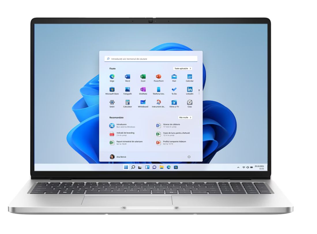 Laptop Dell Pro 16 Plus PB16250, 16 inch 1920 x 1200, Intel Core 5 120U (10 C / 12 T, 1.8 GHz - 5.0 GHz, 12 MB cache, 15 W), 16 GB DDR5, 512 GB SSD, Intel Graphics, Windows 11 Pro, Tastatura Germana, Argintiu