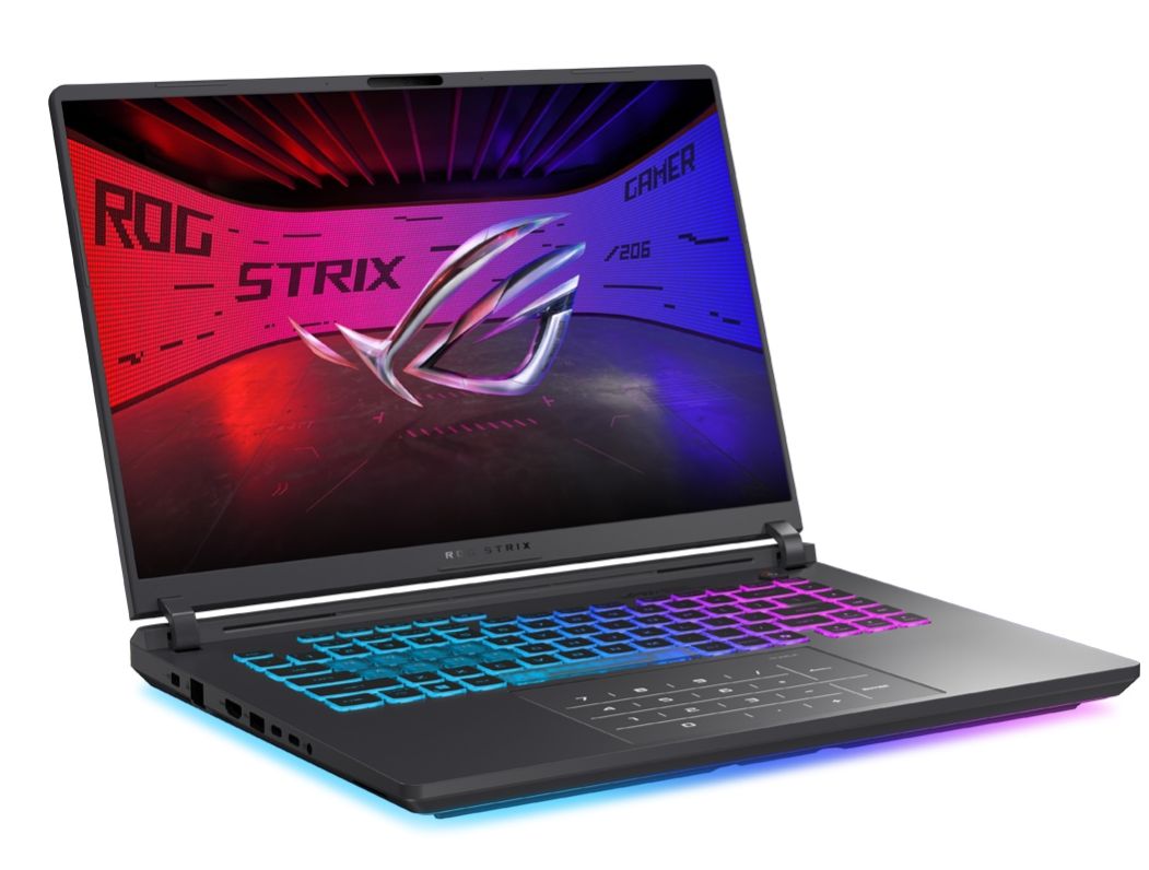 Laptop ASUS ROG Strix G16 (2025) G615 G615LR-TS507, 16.0 inch 2560 x 1600, Intel Core ultra 9 290HX (24 C / 24 T, 2.4 GHz - 5.4 GHz, 36 MB Intel Smart Cache cache, 80 W), 16 GB DDR5, 1 TB SSD, Nvidia GeForce RTX 5070 Ti, No OS, Tastatura US, Eclipse Gray