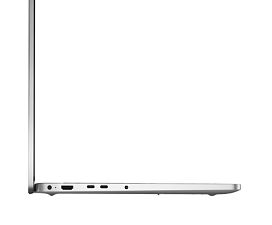 Laptop Dell 16 DC16251, 16 inch 1920 x 1200, Intel Core 7 150U (10 C / 12 T, 1.8 GHz - 5.4 GHz, 12 MB cache, 55 W), 16 GB DDR5, 512 GB SSD, Intel Graphics, Ubuntu, Tastatura US International, Platinum Silver
