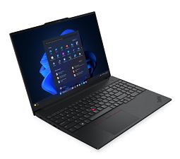 Laptop Lenovo ThinkPad E16 Gen 3 21SR00BQRI, 16.0 inch 1920 x 1200, Intel Core ultra 5 225U (12 C / 14 T, 1.5 GHz - 4.8 GHz, 12 MB Intel Smart Cache cache, 15 W), 8 GB DDR5, 512 GB SSD, Intel Intel Arc Graphics, Free DOS, Tastatura US International, Negru