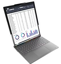 Laptop Lenovo ThinkBook Plus G6 Rollable 21TR0000RM, Roll In 14 inch, Roll Out 16,7 inch 2000 x 1600 , 2000 x 2350, Intel Core Ultra 7 258V (8 C / 8 T, 3.4 GHz - 4.8 GHz, 12 MB cache, 15 W), 32 GB LPDDR5X, 1 TB SSD, Intel Arc Graphics 140V, Windows 11 Pro, Tastatura International, Luna Grey