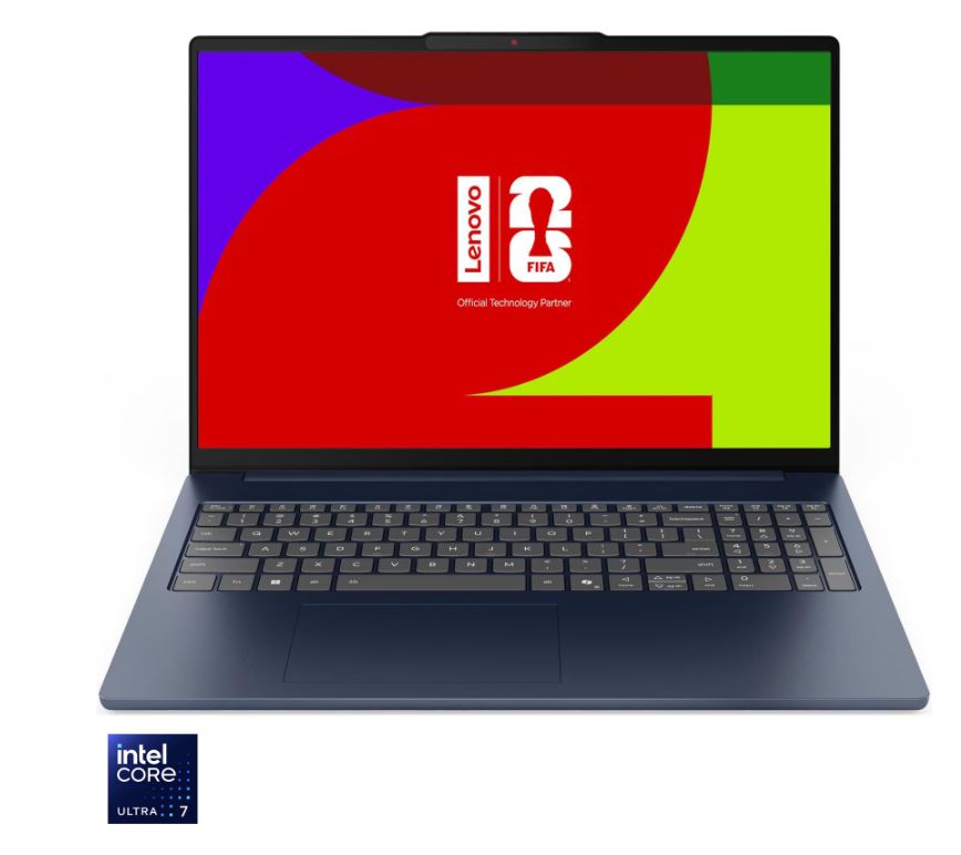 Laptop Lenovo IdeaPad Slim 5 16IPH11 83S6006NRM, 16 inch 1920 x 1200, Intel 355 (8 C / 8 T, N/A - 4.7 GHz, 12 MB Intel® Smart Cache cache, N/A), 16 GB DDR5, 1 TB SSD, Intel Intel Graphics, Free DOS, Tastatura English, Cosmic Blue
