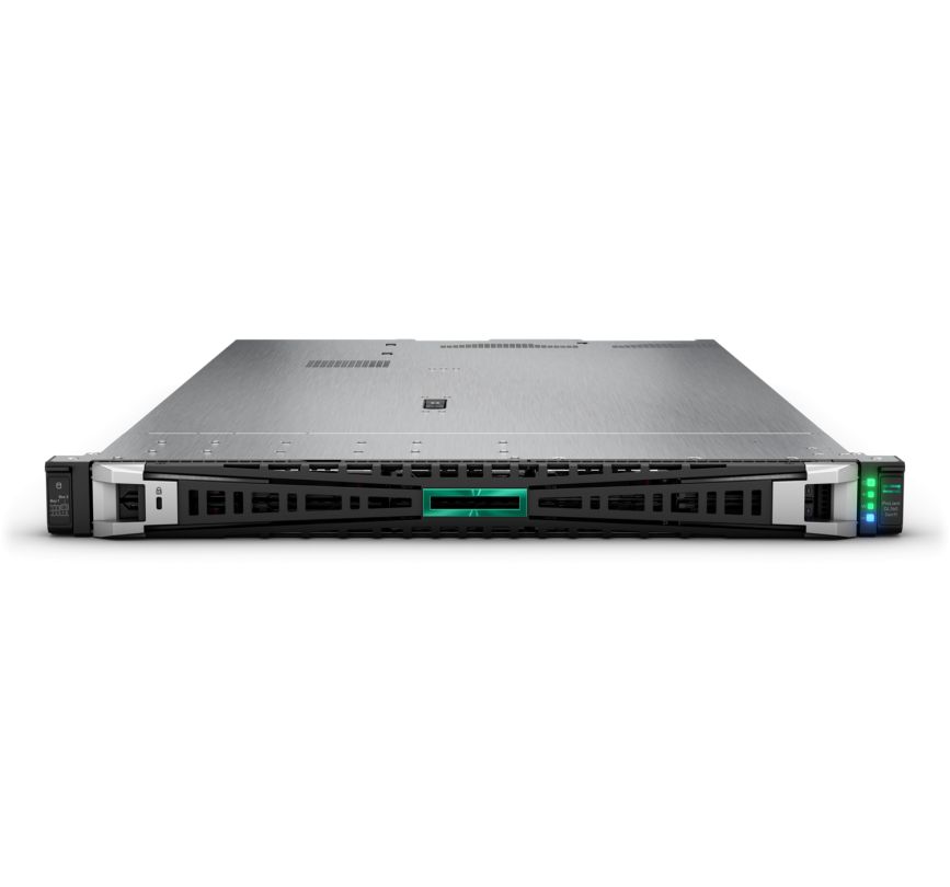 Server HPE ProLiant DL360 Gen11, Rack 1U, Intel Xeon Silver 4510 (12 C / 24 T, 2.40 GHz - 4.10 GHz, 30 MB cache, 150 W), 64 GB DDR5 ECC, 8 x SFF, HPE MR408i-o Gen11, 2 x 1000 W