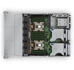Server HPE ProLiant DL385 Gen11, Rack 2U, AMD EPYC 9124 (16 C / 32 T, 3.00 GHz - 3.70 GHz, 80 MB cache, 200 W), 64 GB DDR5 ECC, 2 x 480 GB SSD, 8 x SFF, HPE MR408i-o Gen11, 2 x 1000 W