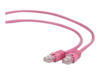 PATCH CORD FTP GEMBIRD Cat6, cupru-aluminiu, 3 m, roz, AWG26, ecranat  PP6-3M/RO  (include TV 0.06 lei)