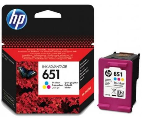 Cartus cerneala HP C2P11AE#BHK ,Color ,300 pagini ,Original (651)