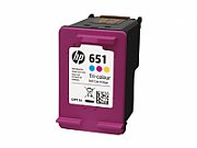 Cartus cerneala HP C2P11AE#BHK ,Color ,300 pagini ,Original (651)