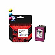 Cartus cerneala HP C2P11AE#BHK ,Color ,300 pagini ,Original (651)
