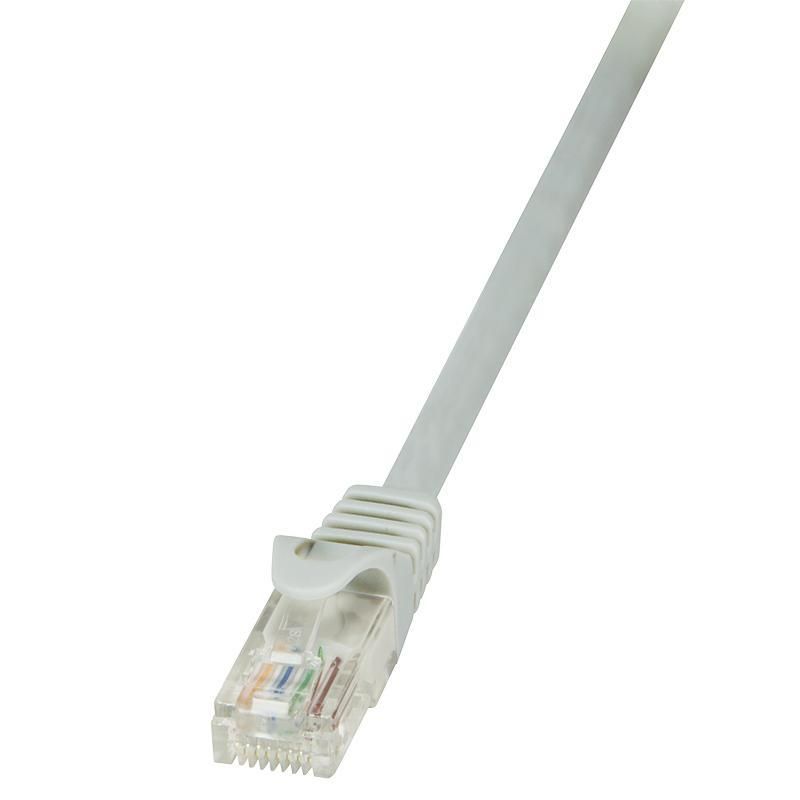 PATCH CORD UTP LOGILINK Cat6, cupru-aluminiu, 3 m, gri, AWG24,  CP2062U  (include TV 0.15 lei)