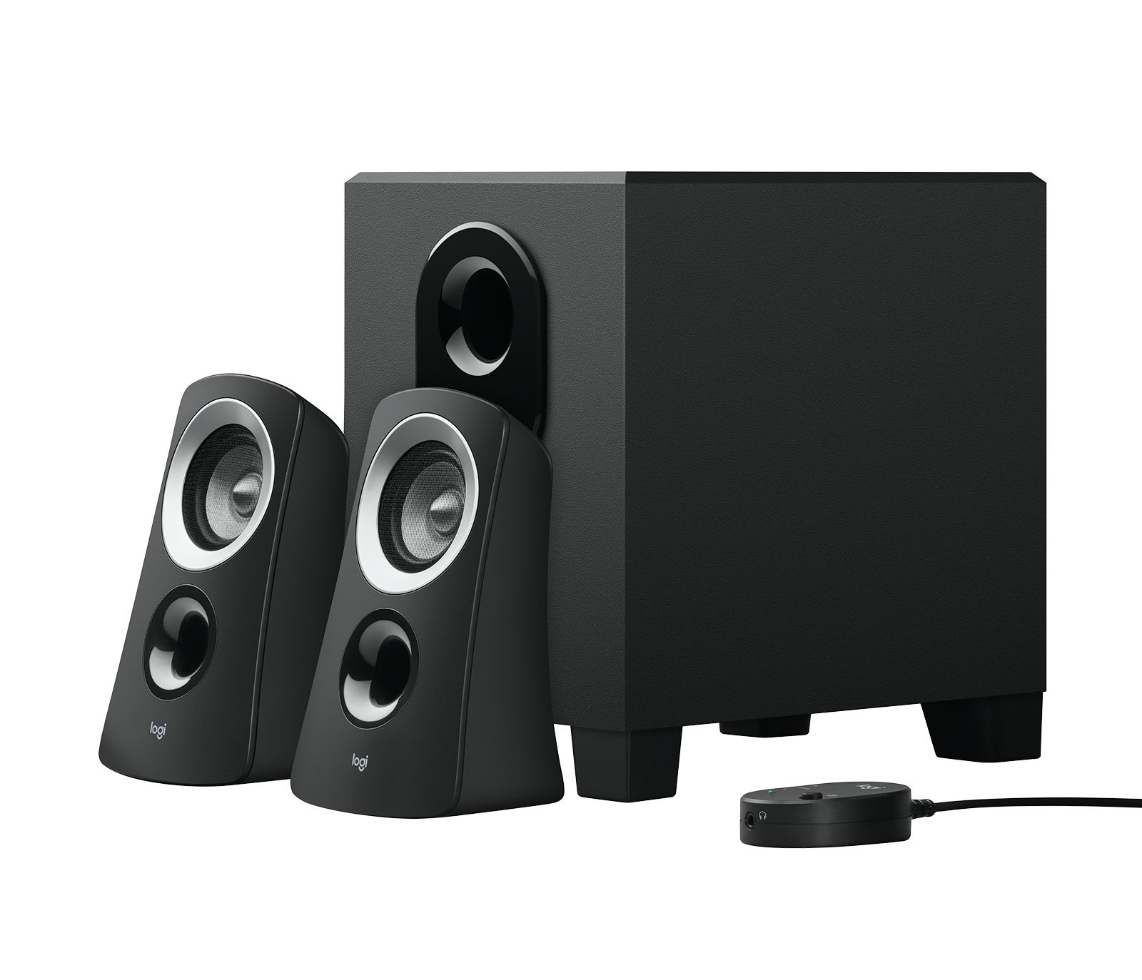 2.1 ch, 25 W, 48 Hz - 20 kHz, Black