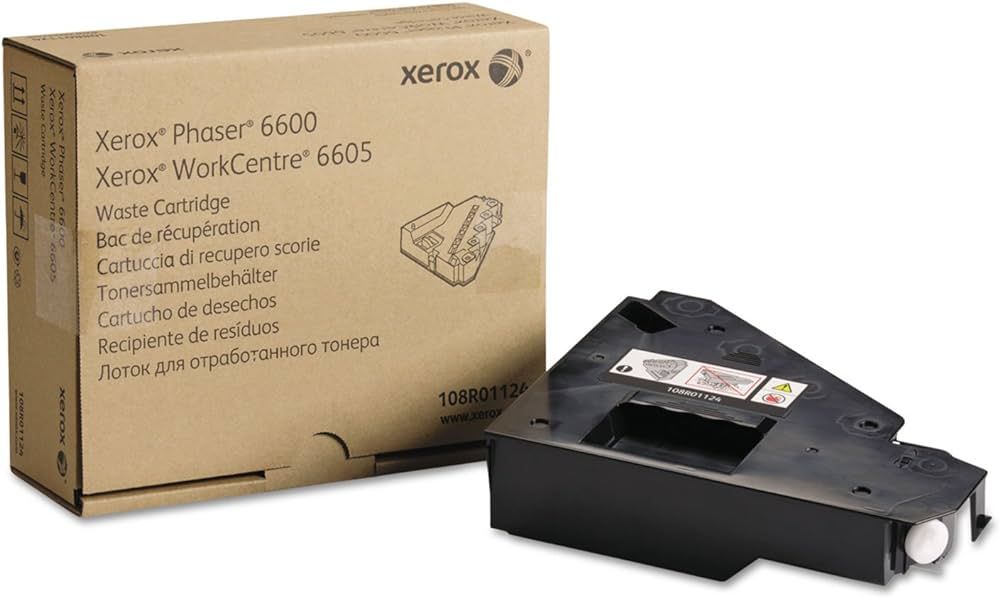 Recipient toner rezidual Xerox 108R01124 ,Negru ,30 000 pagini ,Original (108R01124)