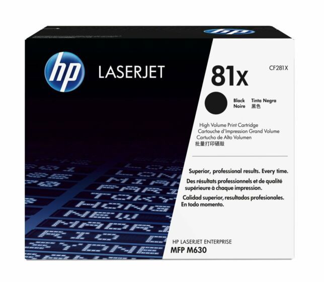 Cartus toner HP CF281X ,Negru ,25 000 pagini ,Original (81x)