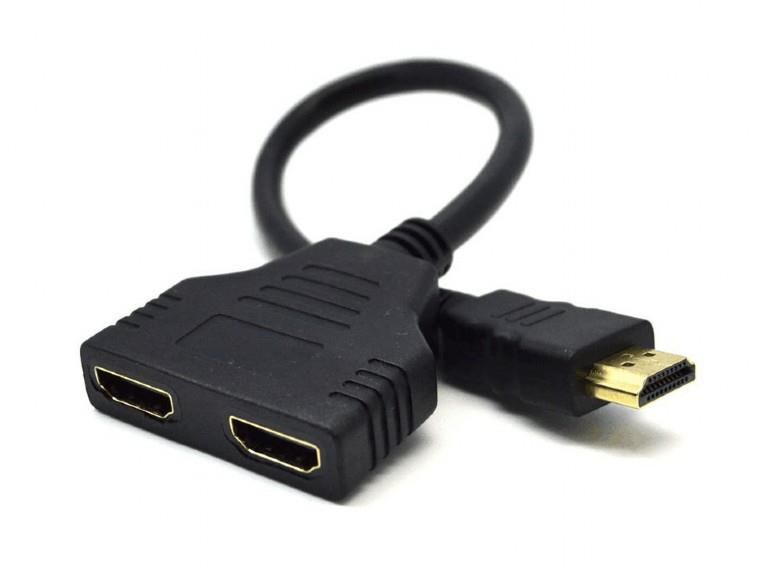 GEMBIRD DSP-2PH4-04 adaptor HDMI AM - HDMI AF x2 splitter
