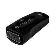 ADAPTOR video LOGILINK, HDMI (M) la VGA (M), rezolutie maxima Full HD (1920 x 1080) la 30 Hz, black,  CV0108  (include TV 0.06 lei)