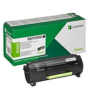 Cartus toner Lexmark 56F2000 ,Negru ,6000 pagini ,Original (56F2000)