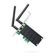 PLACA RETEA TP-LINK AC1200, intern wireless 2.4 GHz | 5 GHz, PCI-E, port, 1200 Mbps, antena externa x 2,  Archer T4E