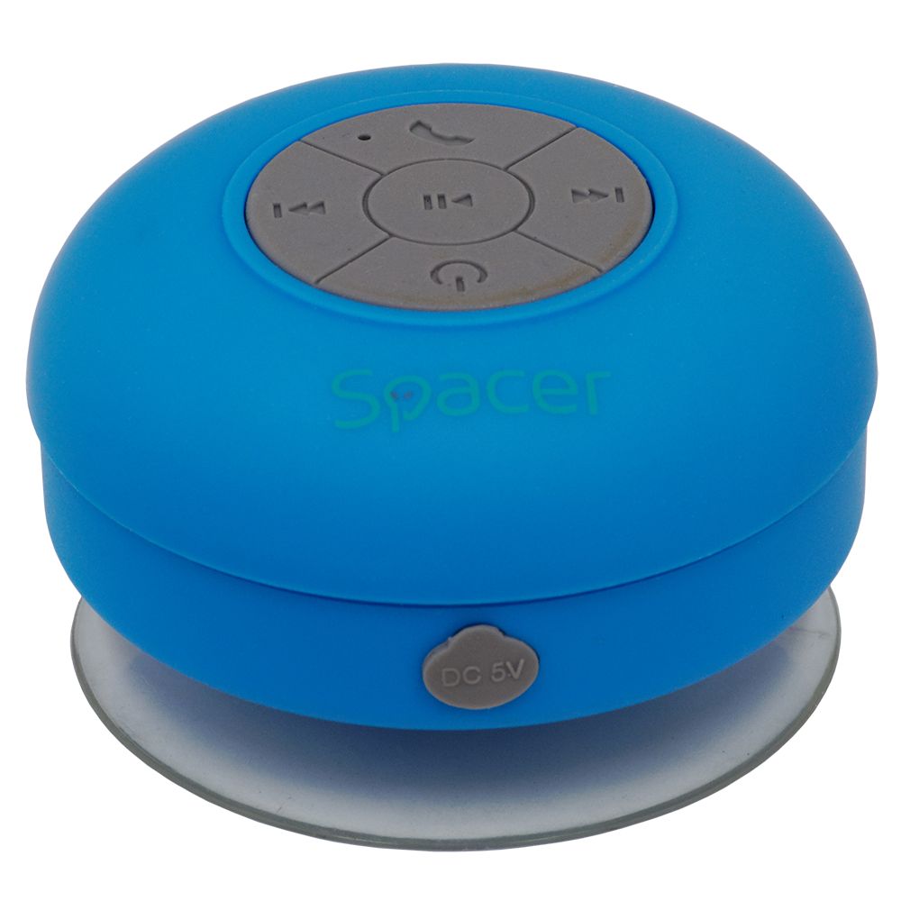 BOXA SPACER portabila bluetooth, DUCKY-BLU, RMS:  3W, control volum, acumulator 300mAh, microfon incorporat, timp de funct. pana la 4 ore, distanta max. 10m, incarcare USB, BLUE,  SPB-DUCKY-BLU  43501769 (include TV 0.15 lei)