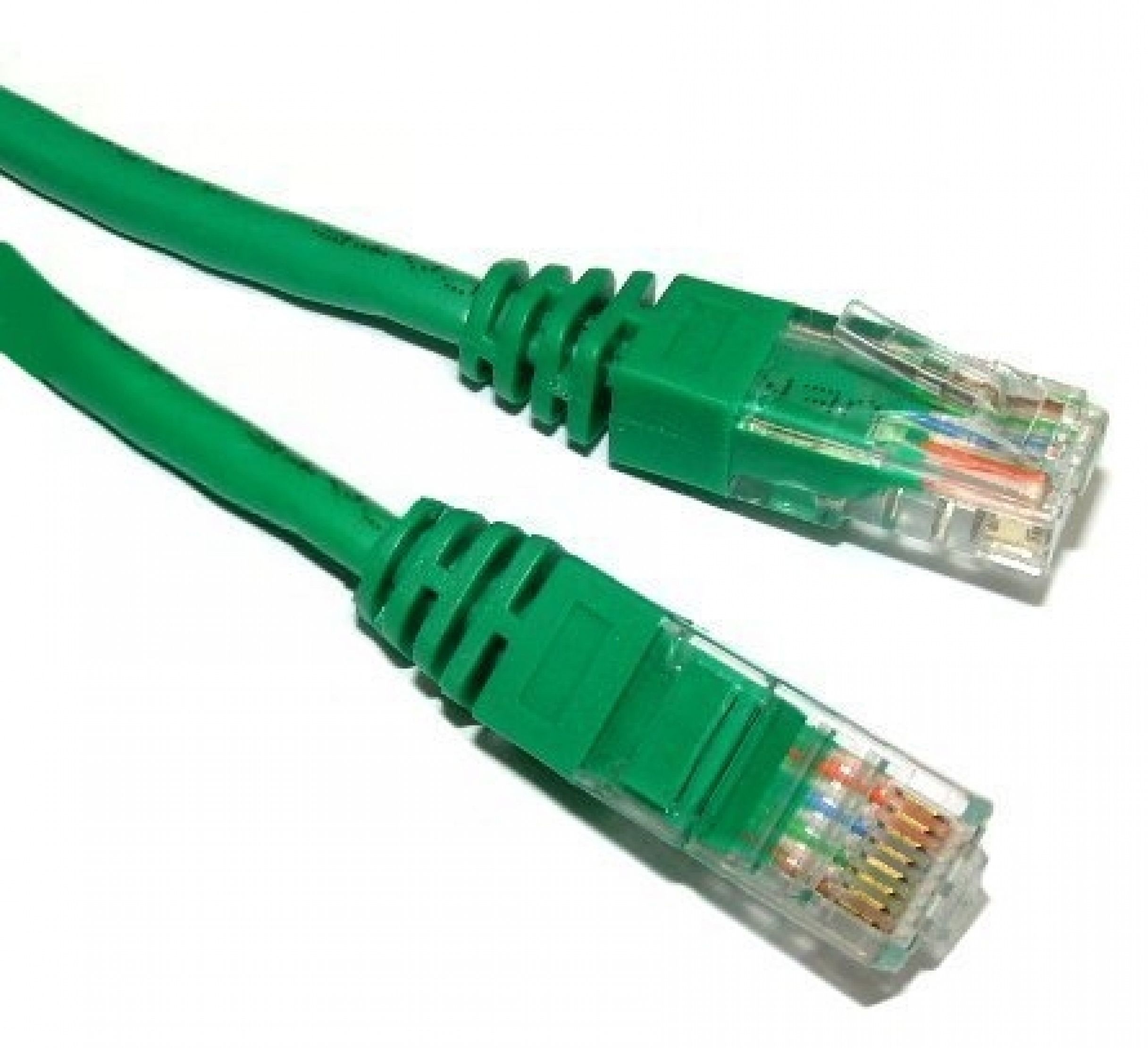 Patch cord UTP Spacer  RJ45, 50 cm, verde, cupru-aluminiu