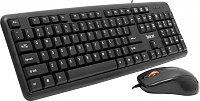 KIT wired SPACER USB, tastatura SPKB-S62 + mouse optic SPMO-F01 , black, SPDS-S6201 45505412 (include TV 0.75 lei)