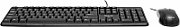 KIT wired SPACER USB, tastatura  SPKB-S62  + mouse optic  SPMO-F01 , black,  SPDS-S6201  45505412   (include TV 0.75 lei)