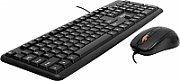 KIT wired SPACER USB, tastatura  SPKB-S62  + mouse optic  SPMO-F01 , black,  SPDS-S6201  45505412   (include TV 0.75 lei)