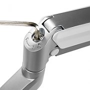 Logilink TIS 17 -27  3TFT 4Gelenke silb. Max. 7KG Gasdr.fed.