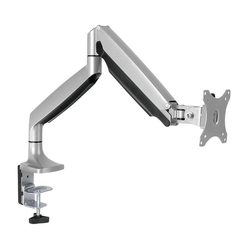 Dual alumium monitor desk mount, tilt -90°/+90°, swivel -90°/+90°, level adjustment -90°/+90°, 13–27 , max. 9 kg