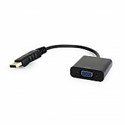 GEMBIRD adapter displayport 1.1 VGA on cable black blister