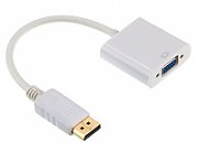 GEMBIRD adapter displayport 1.1 VGA on cable black blister