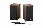 BOXE GENIUS 2.0, RMS:  6W (2 x 3W), USB power, wood,  SP-HF180   31730029400  (include TV 0.75 lei)