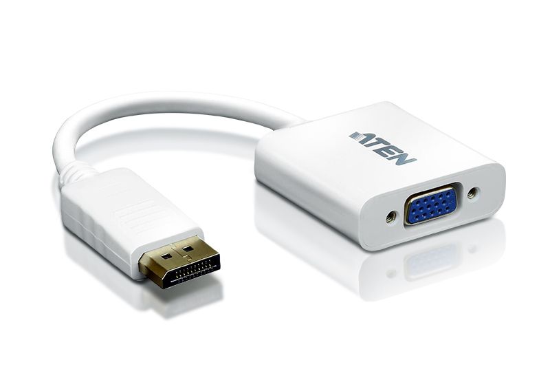 CABLU video ATEN, cablu or adaptor video, DisplayPort (T) la VGA (M), 4K DCI (4096x2160) la 60Hz,  VC925-AT  (include TV 0.06 lei)