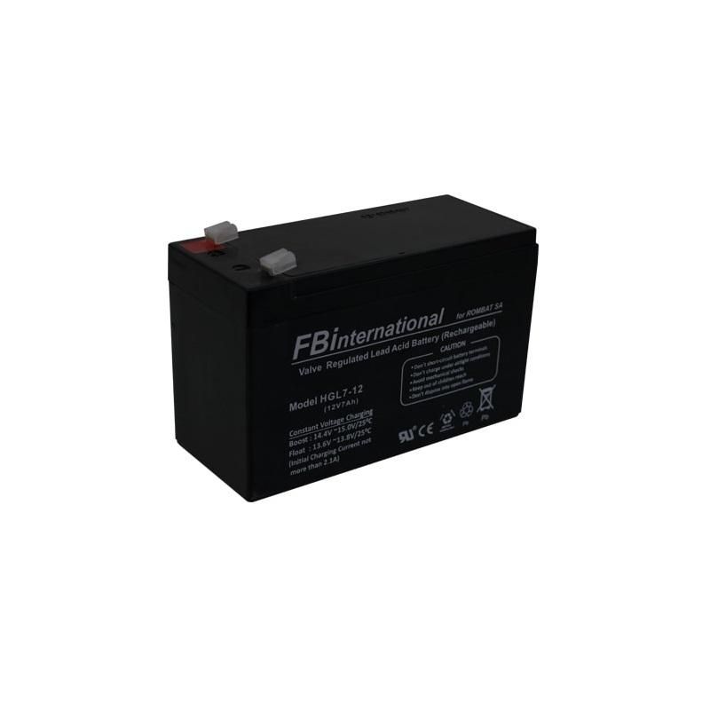 Acumulator stationar 7A/12V HGL12-7, Dimensiuni 151 x 65 x 101 mm