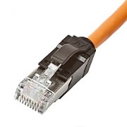 Nexans | N11A.U1F010OK | Patch cord | Cat 6a | 10G| Ecranat | 1 metru | LSZH | Portocaliu | LANmark | Ultimate