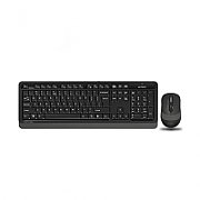 Kit Tastatura si Mouse A4Tech FG1010, wireless, Grey