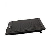 STAND SPACER notebook 15.6 , sita metal, fan 14cm cu led albastru, black,  SP-NC19 /45504838 (include TV 0.75 lei)