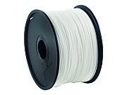 FILAMENT GEMBIRD pt. imprimanta 3d, PLA, 1.75mm diamentru, 1Kg / bobina, aprox. 330m, topire 190-220 grC, white,  3DP-PLA1.75-01-W