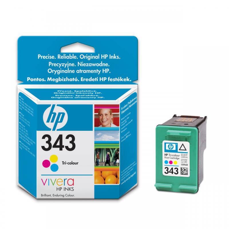 Cartus cerneala HP C8766EE ,Color ,7 ml ,Original (343)