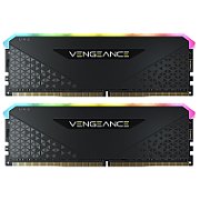 Memorie Corsair Vengeance RS 32 GB DDR4 3200 MHz CL16, kit 2 x 16 GB, XMP 2.0, Negru, RGB