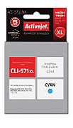 Cartus cerneala Activejet ACC-571CNX ,Albastru ,12 ml (compatibil cu Canon ACC-571CNX)