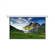 Ecran proiectie electric, perete/tavan, 300 x 169 cm, Blackmount, cu telecomanda, Format 16:9