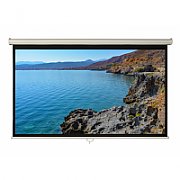 Ecran proiectie manual, perete/tavan, 220 x 123 cm, Blackmount, Format 16:9
