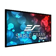 Ecran proiectie cu rama fixa, de perete, 299 x 167.9 cm, EliteScreens SABLEFRAME ER135WH1, Format 16:9, rama catifelata