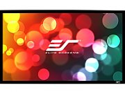 Ecran proiectie cu rama fixa, de perete, 243.6x136.9,  Elitescreens SABLEFRAME ER110WH, Format 16:9, rama catifelata