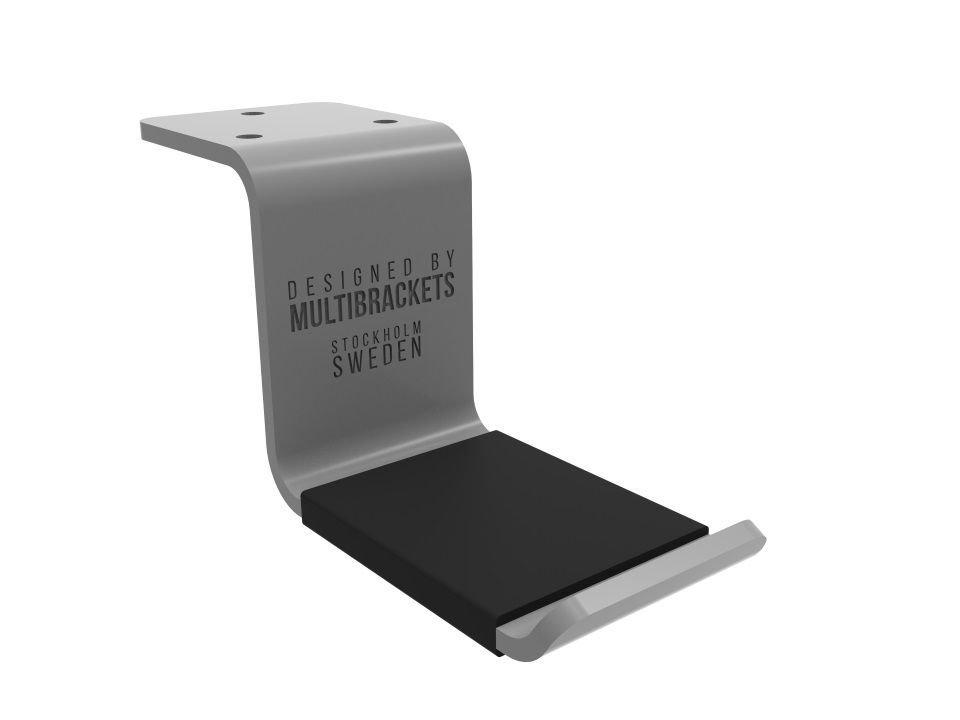 Suport de casti Multibrackets MB-2043, cu prindere de birou , Silver