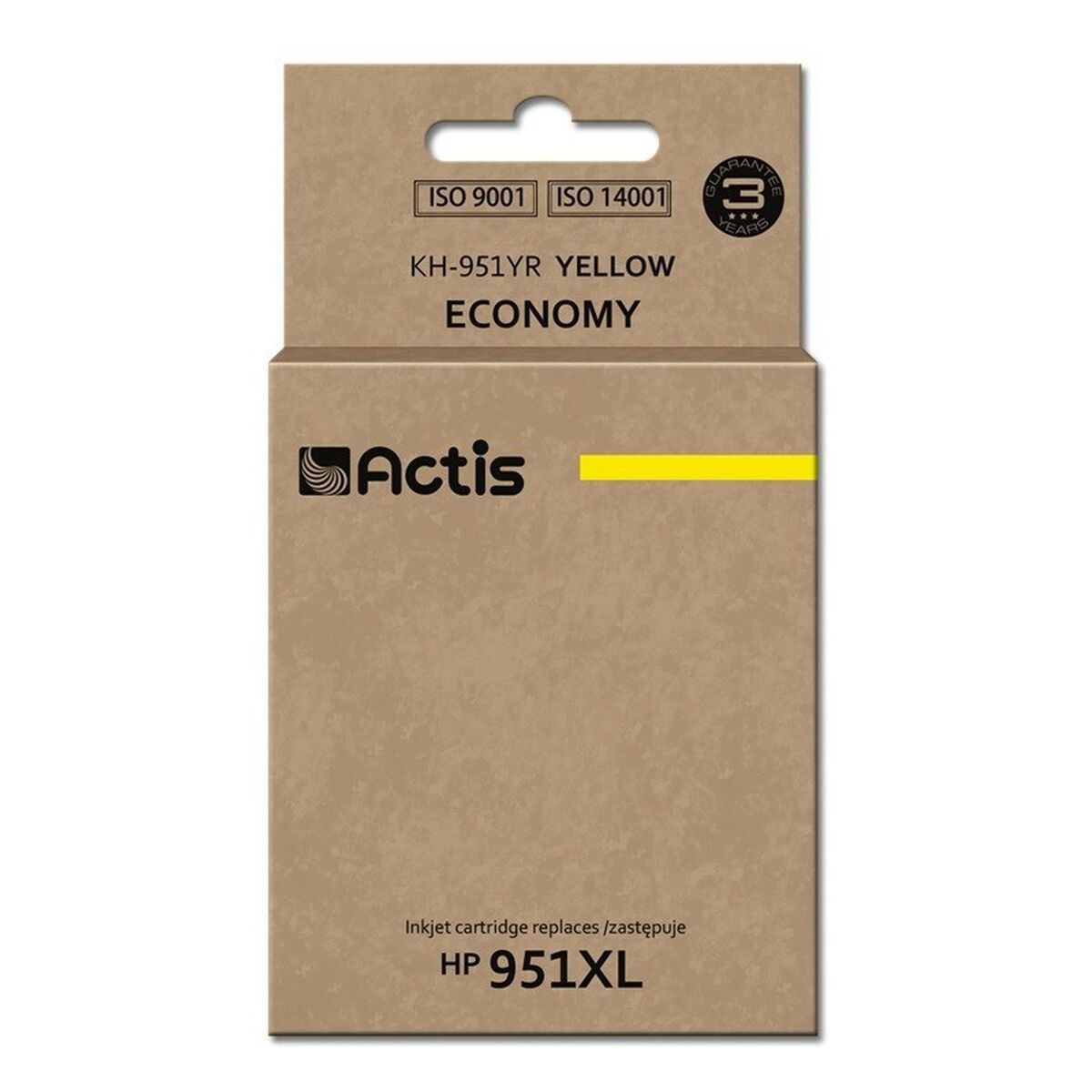 Cartus cerneala Actis KH-951YR ,Galben ,25 ml (compatibil cu HP KH-951YR)