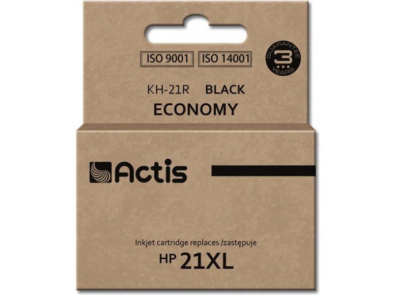 Cartus cerneala Actis KH-21R ,Negru ,20 ml (compatibil cu HP KH-21R)