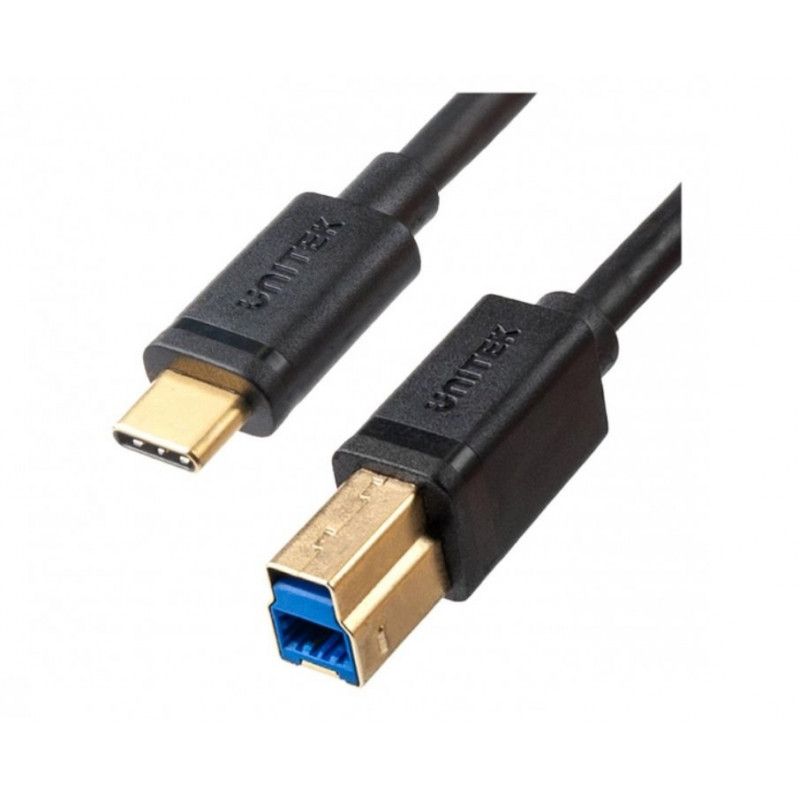 UNITEK PRINTER CABLE USB-C - USB-B 3.0, 2M
